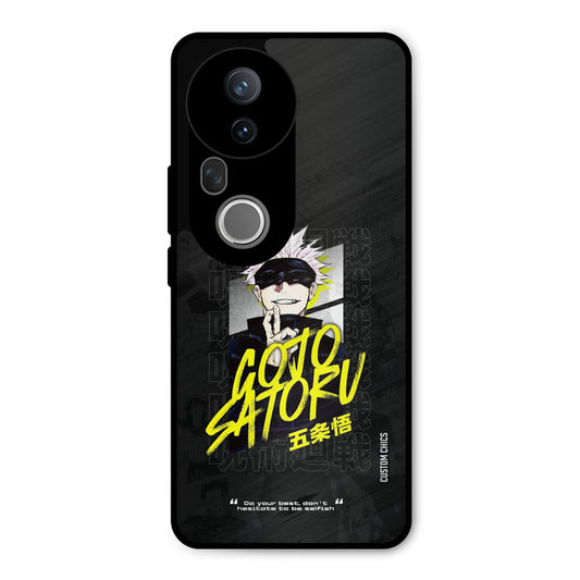 Gojo Sataru Vivo T4 Ultra Mobile Back Cover - Anime PrintShield Case