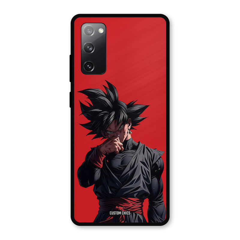 Goku Black Samsung Galaxy S20 FE Mobile Back Cover - Anime PrintShield Case