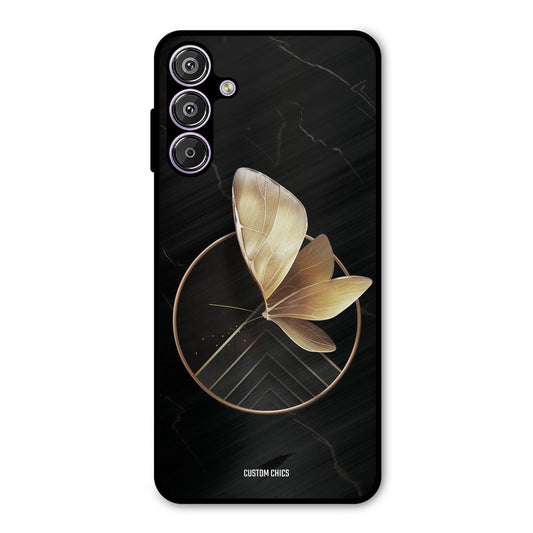 Gold Shape Samsung Galaxy M15 Mobile Back Cover - Aesthetic PrintShield Case