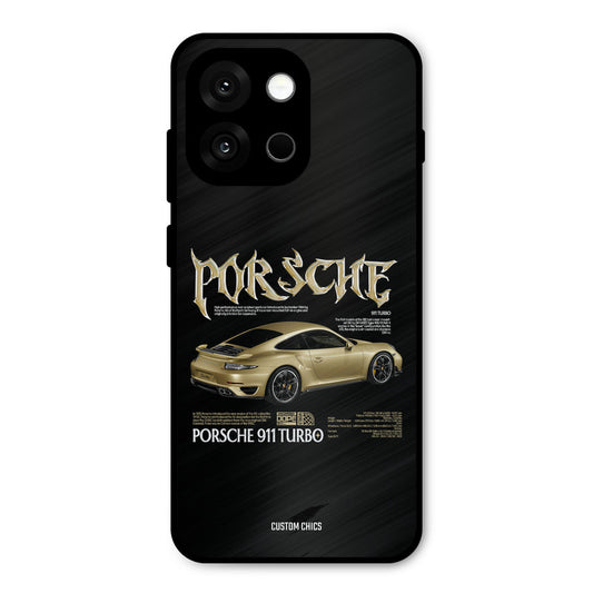 Golden Porsche Oneplus 13s Mobile Back Cover - Car&Bike PrintShield Case