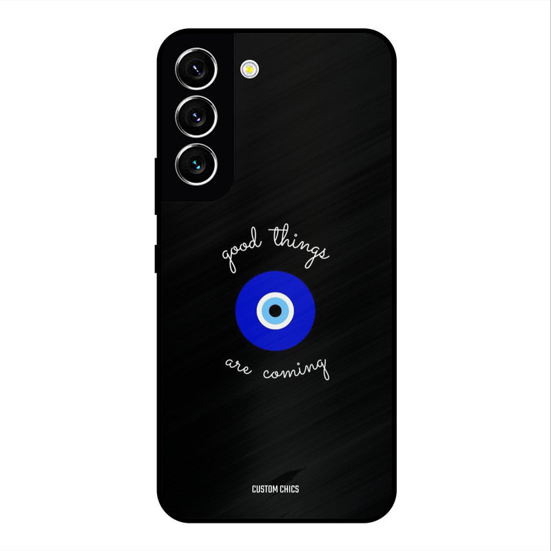 Good Things Coming Samsung Galaxy S22 Mobile Back Cover - Aesthetic PrintShield Case