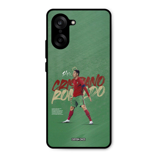 Green CR7 Star Oneplus Nord CE5 Mobile Back Cover - Sports PrintShield Case