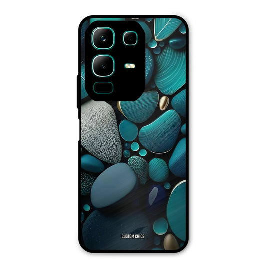 Green Stones Infinix Note 50x Mobile Back Cover - Aesthetic PrintShield Case