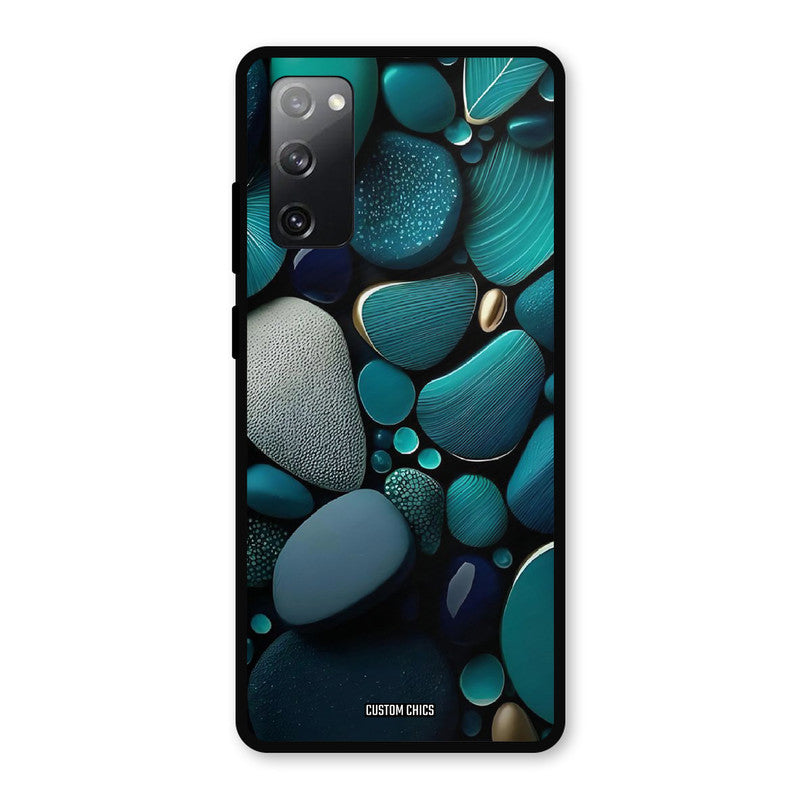 Green Stones Samsung Galaxy S20 FE 5G Mobile Back Cover - Aesthetic PrintShield Case
