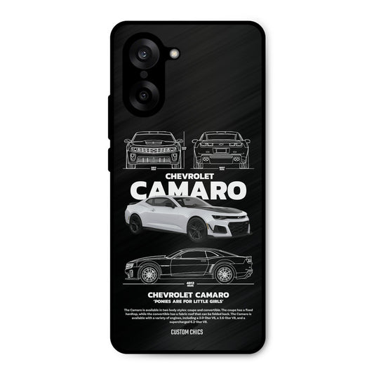 Grey Camaro Oneplus Nord CE5 Mobile Back Cover - Car&Bike PrintShield Case