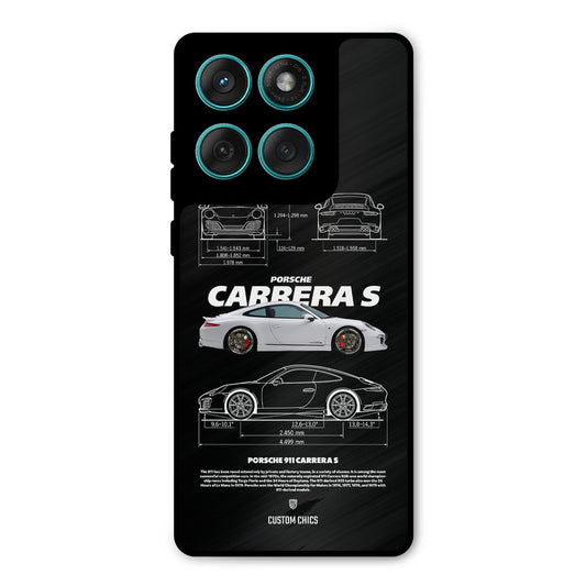 Grey Carrera Motorola Edge 60 Fusion Mobile Back Cover - Car&Bike PrintShield Case