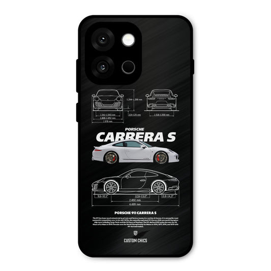 Grey Carrera Oneplus 13s Mobile Back Cover - Car&Bike PrintShield Case