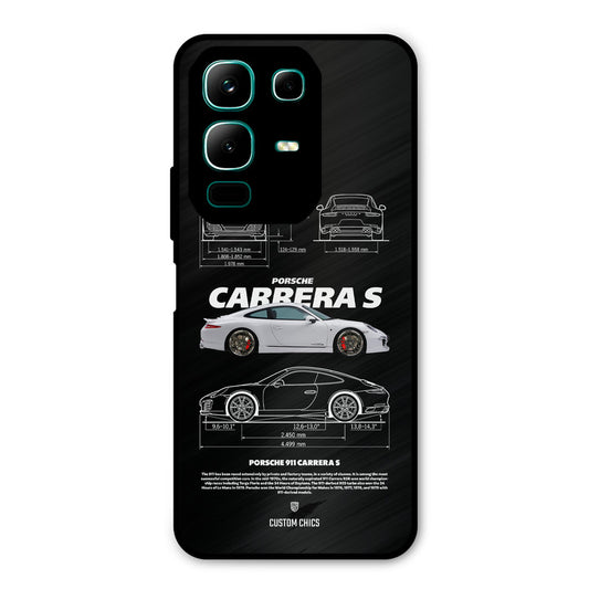 Grey Carrera Infinix Note 50x Mobile Back Cover - Car&Bike PrintShield Case
