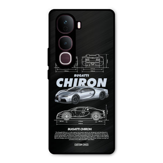 Grey Chiron Vivo Y400 Pro Mobile Back Cover - Car&Bike PrintShield Case