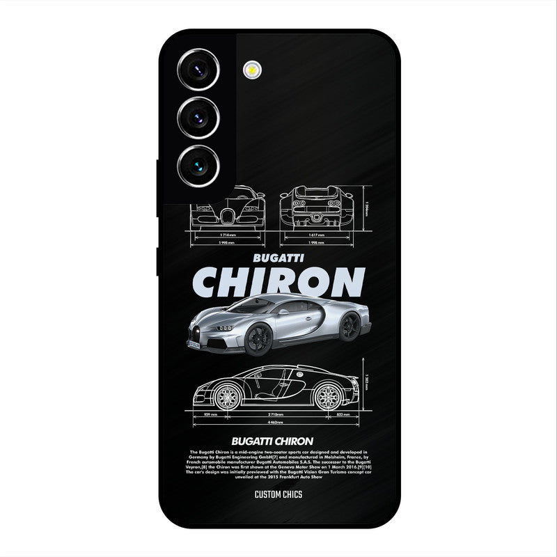 Grey Chiron Samsung Galaxy S22 Mobile Back Cover - Car&Bike PrintShield Case