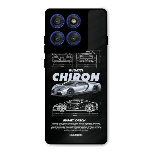 Grey Chiron Motorola Edge 60 Pro Mobile Back Cover - Car&Bike PrintShield Case