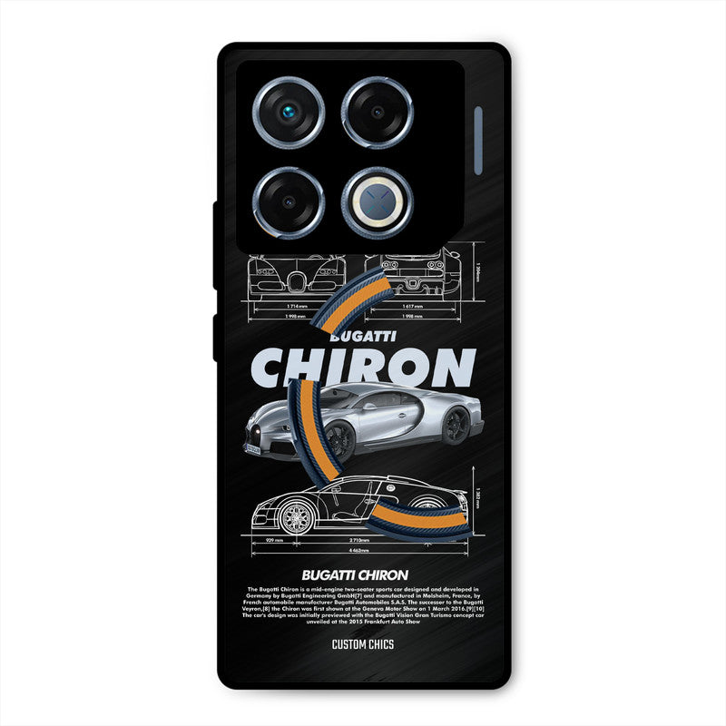 Grey Chiron Infinix GT 20 Pro Mobile Back Cover - Car&Bike PrintShield Case