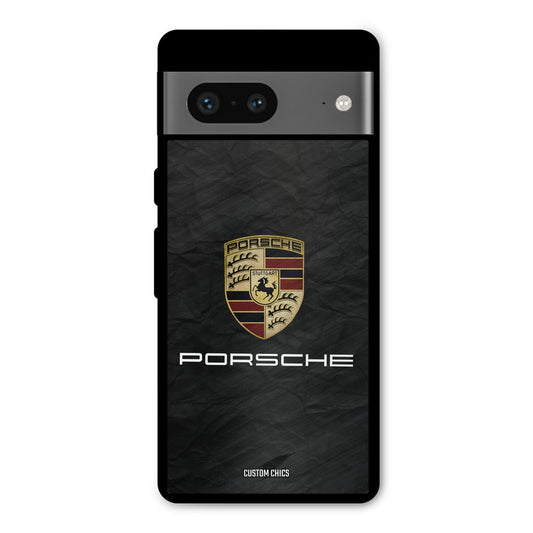 Grey Porsche Google Pixel 7 Mobile Back Cover - Car&Bike PrintShield Case