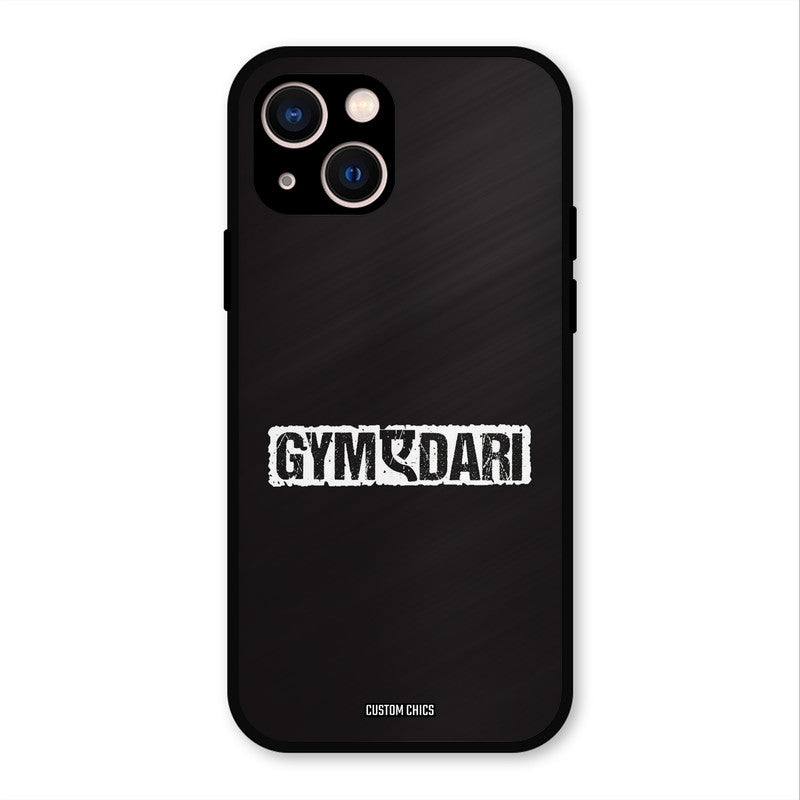 Gymedaari iPhone 13 Mobile Back Cover - Typography PrintShield Case