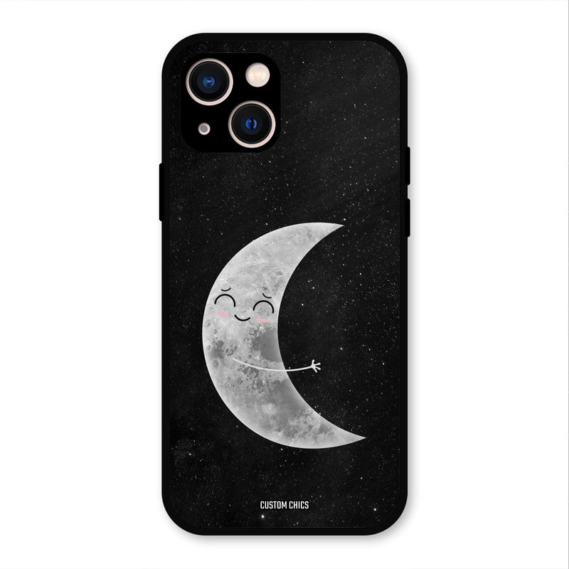 Half Moon iPhone 13 Mobile Back Cover - Cute PrintShield Case