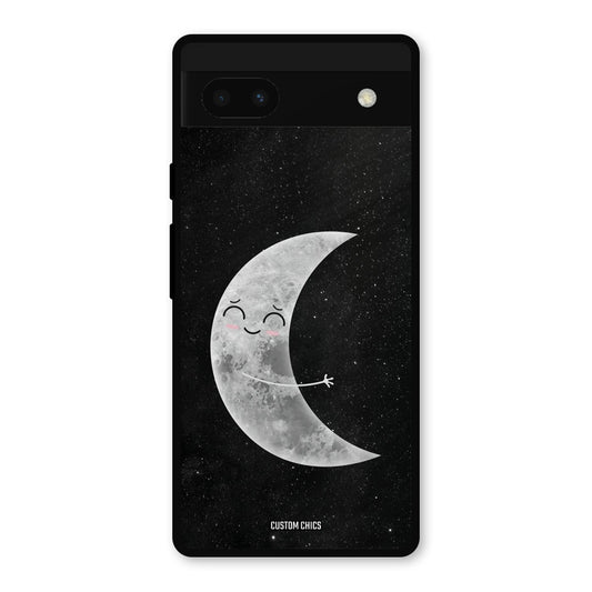 Half Moon Google Pixel 6a Mobile Back Cover - Cute PrintShield Case