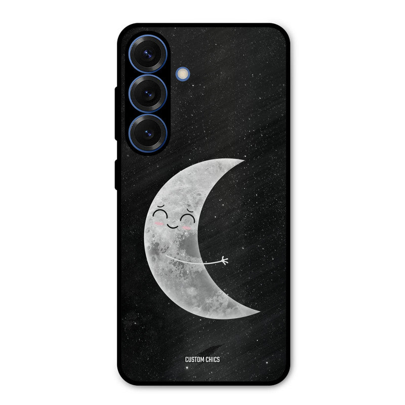 Half Moon Samsung Galaxy S25 Mobile Back Cover - Cute PrintShield Case