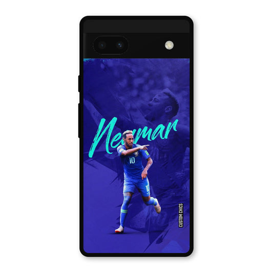 Happy Neymar Google Pixel 6a Mobile Back Cover - Sports PrintShield Case