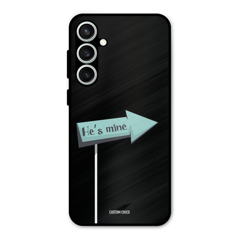 He Is Mine Samsung Galaxy S23 Mobile Back Cover - Cute PrintShield Case