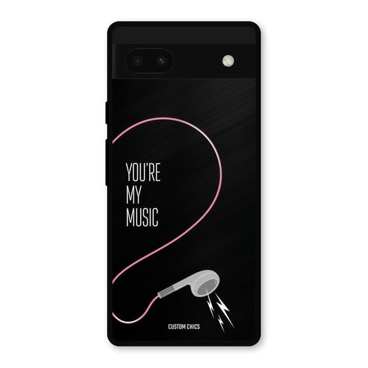Her Music Google Pixel 6a Mobile Back Cover - Cute PrintShield Case