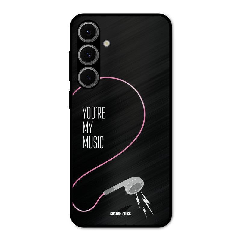 Her Music Samsung Galaxy S24 Mobile Back Cover - Cute PrintShield Case