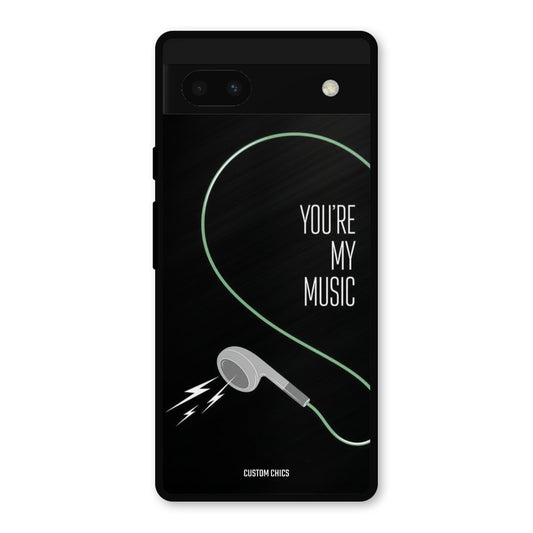 His Music Google Pixel 6a Mobile Back Cover - Cute PrintShield Case