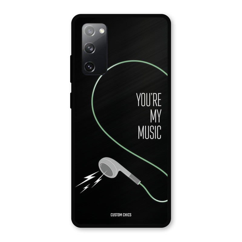His Music Samsung Galaxy S20 FE Mobile Back Cover - Cute PrintShield Case