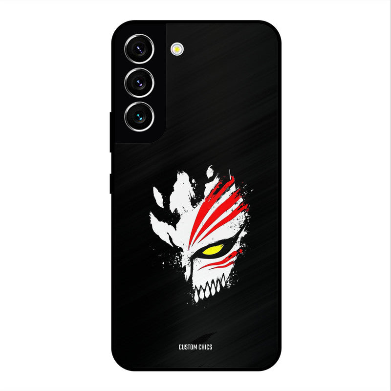 Hollow Mask Samsung Galaxy S22 Mobile Back Cover - Anime PrintShield Case