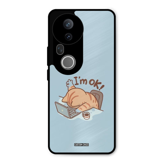 I Am Ok Vivo T4 Ultra Mobile Back Cover - Cute PrintShield Case