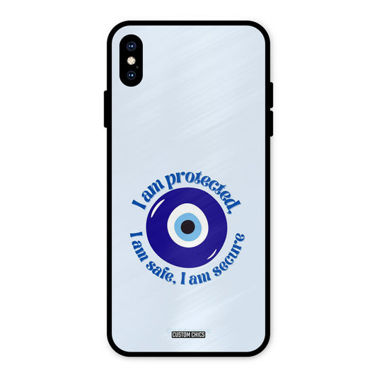 I Am Safe iPhone XS Max Mobile Back Cover - Aesthetic PrintShield Case