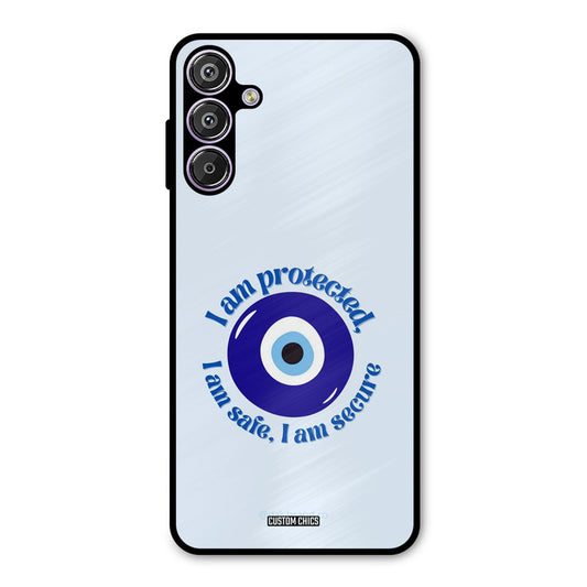 I Am Safe Samsung Galaxy M15 Mobile Back Cover - Aesthetic PrintShield Case