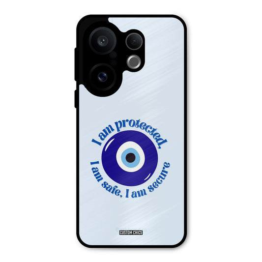 I Am Safe Vivo X200 FE Mobile Back Cover - Aesthetic PrintShield Case