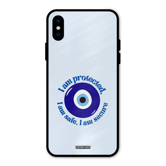 I Am Safe iPhone XS Mobile Back Cover - Aesthetic PrintShield Case