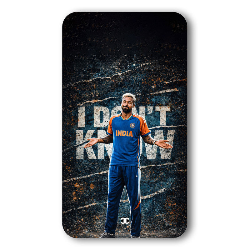 I DOnt Know Case – Premium PrintShield Mobile Cover