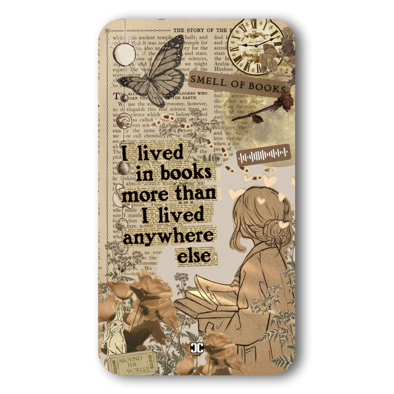 Lived In Book Case – Premium PrintShield Mobile Cover