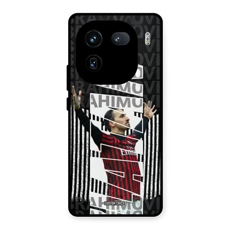 Ibrahimovic Typography iQOO 12 Mobile Back Cover - Sports PrintShield Case