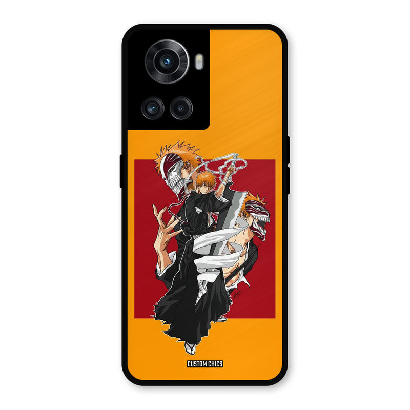 Ichigo Rage OnePlus 10R Mobile Back Cover - Anime PrintShield Case