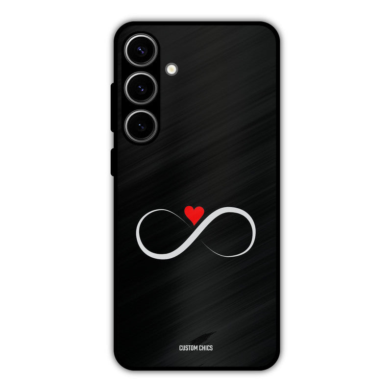 Infinite Love Samsung Galaxy S24 Plus Mobile Back Cover - Cute PrintShield Case