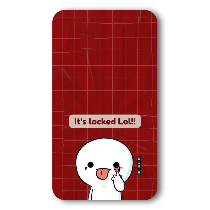 Its Locked Case – Premium PrintShield Mobile Cover
