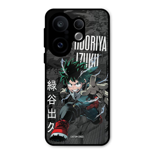 Izuku Midoriya Vivo X200 FE Mobile Back Cover - Anime PrintShield Case