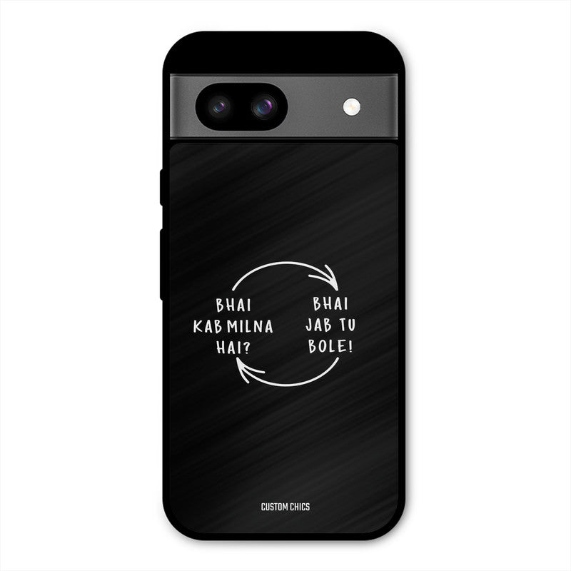 Jab Tu Bole Google Pixel 8a Mobile Back Cover - Typography PrintShield Case