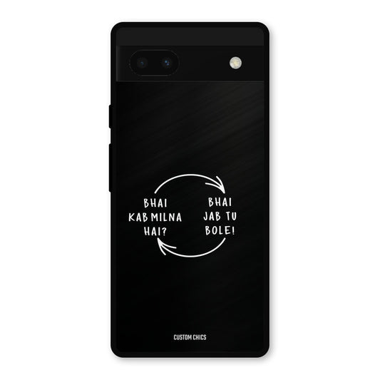 Jab Tu Bole Google Pixel 6a Mobile Back Cover - Typography PrintShield Case