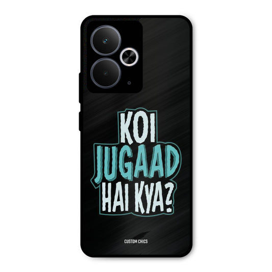 Jugaad Hai Kya Realme 14T Mobile Back Cover - Typography PrintShield Case