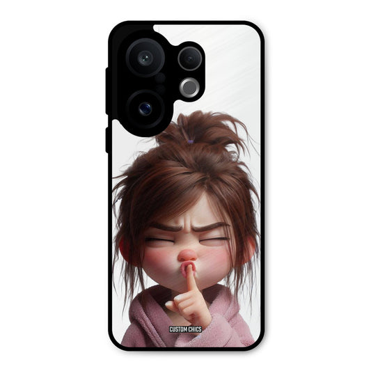 Keep Quite Vivo X200 FE Mobile Back Cover - Cute PrintShield Case