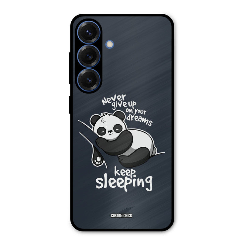 Keep Sleeping Samsung Galaxy S25 Mobile Back Cover - Typography PrintShield Case