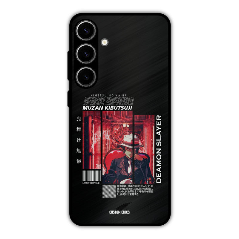 Kibutsuji Muzan Samsung Galaxy S24 Plus Mobile Back Cover - Anime PrintShield Case