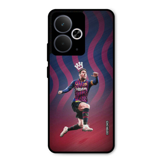 King Messi Realme 14T Mobile Back Cover - Sports PrintShield Case