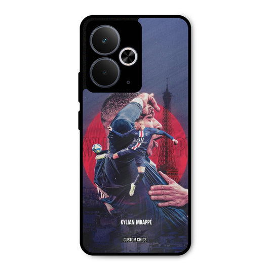 Kylian Mbappe Realme 14T Mobile Back Cover - Sports PrintShield Case