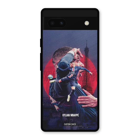 Kylian Mbappe Google Pixel 6a Mobile Back Cover - Sports PrintShield Case
