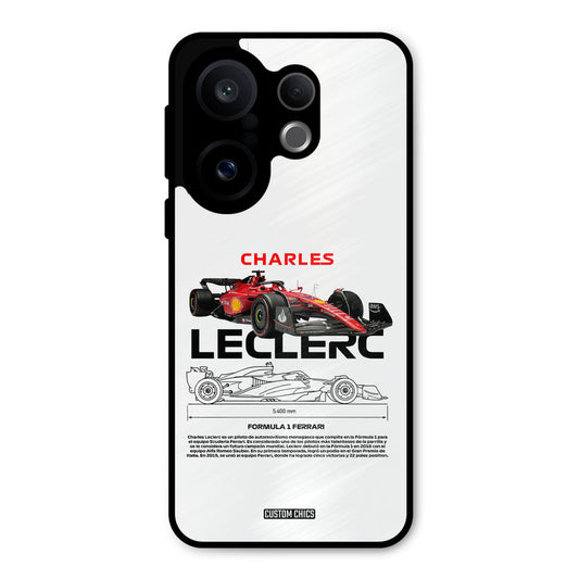 LECLERC Red Vivo X200 FE Mobile Back Cover - Car&Bike PrintShield Case